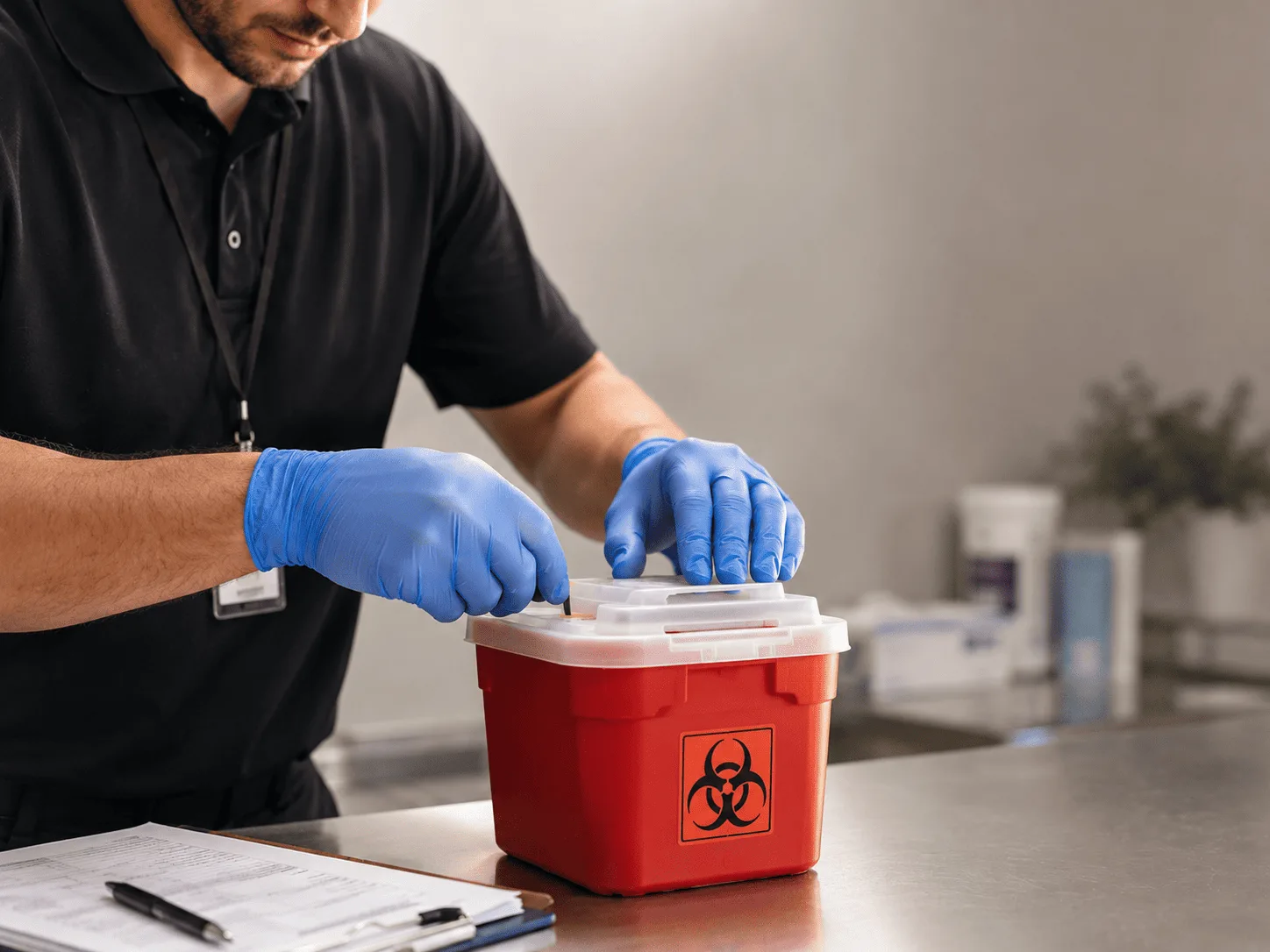 Why choose Sharps Waste Disposal in Oxly, MO